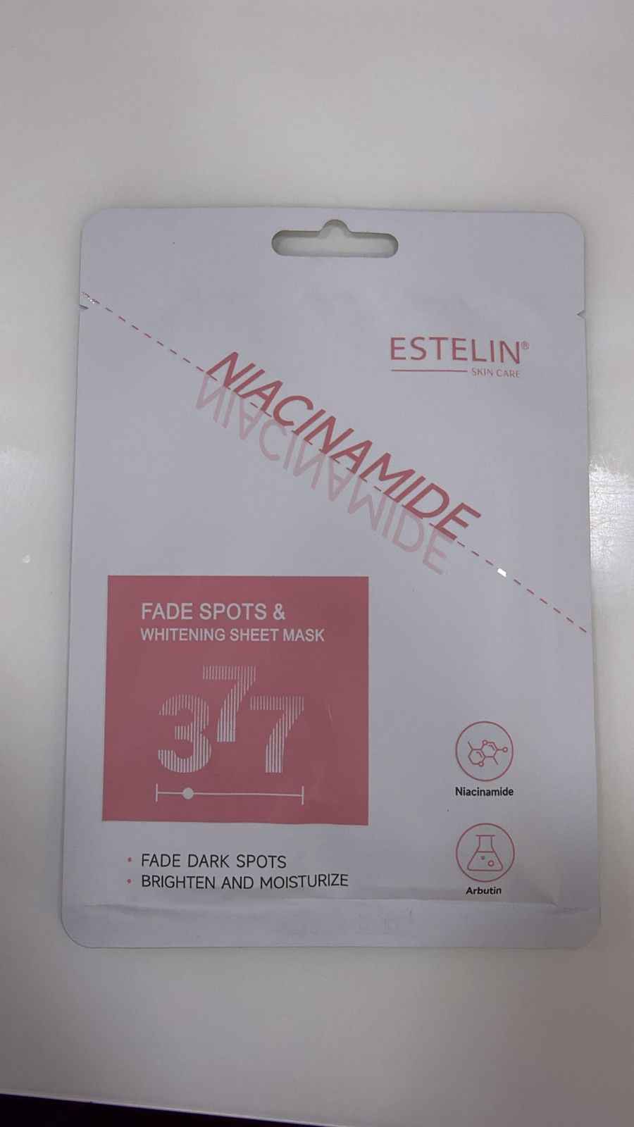 ESTELIN Niacinamide Fade Spots & Whitening Sheet Mask