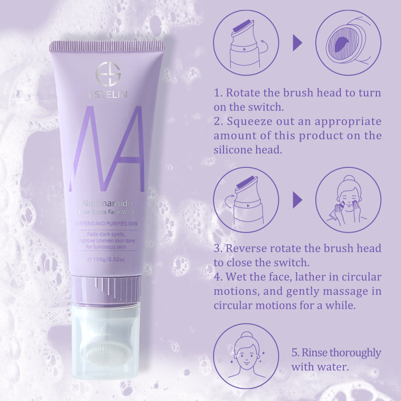 Niacinamide fade spots face wash