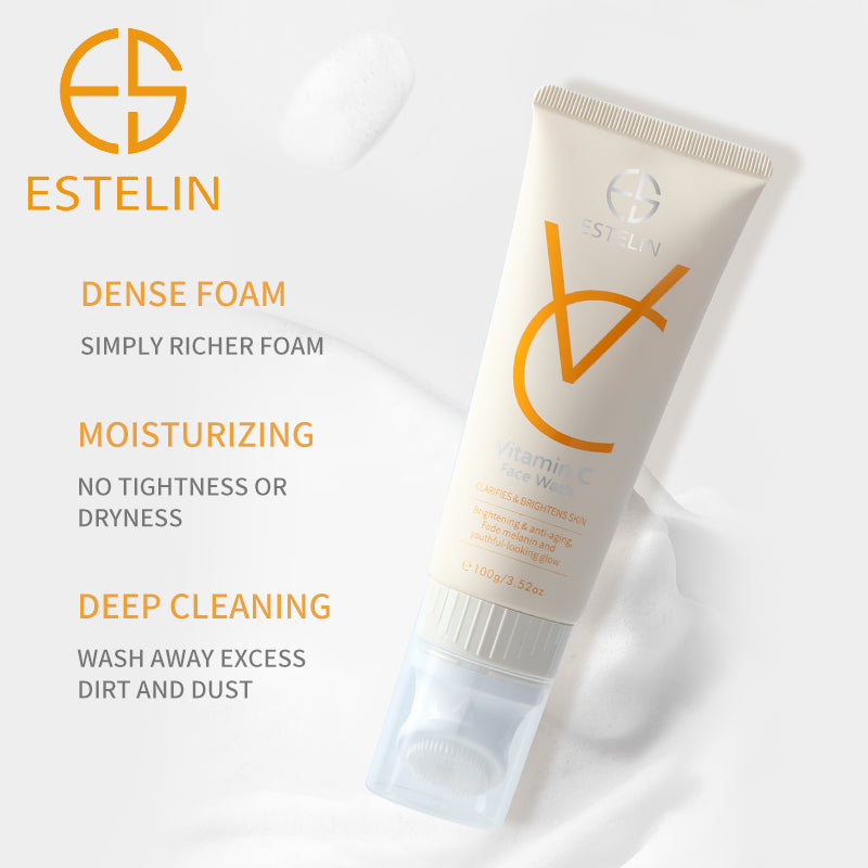 Vitamin c brighteing face wash
