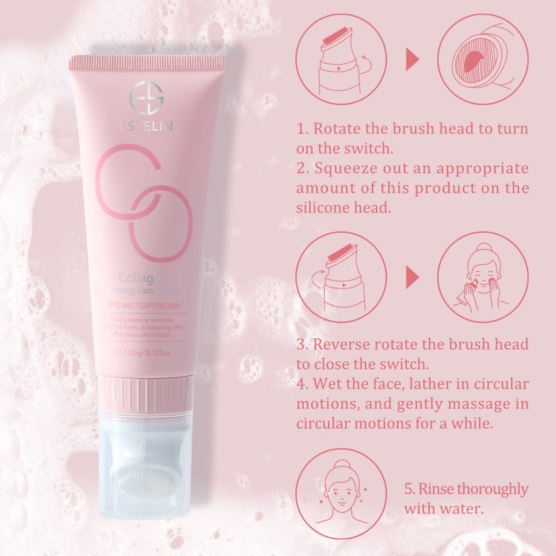 Collagen  firming face wash