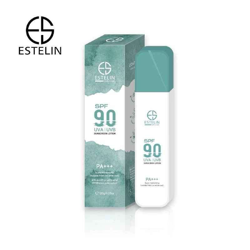 Estelin Super Moisturizing Sunscreen Lotion SPF 90 – 75g