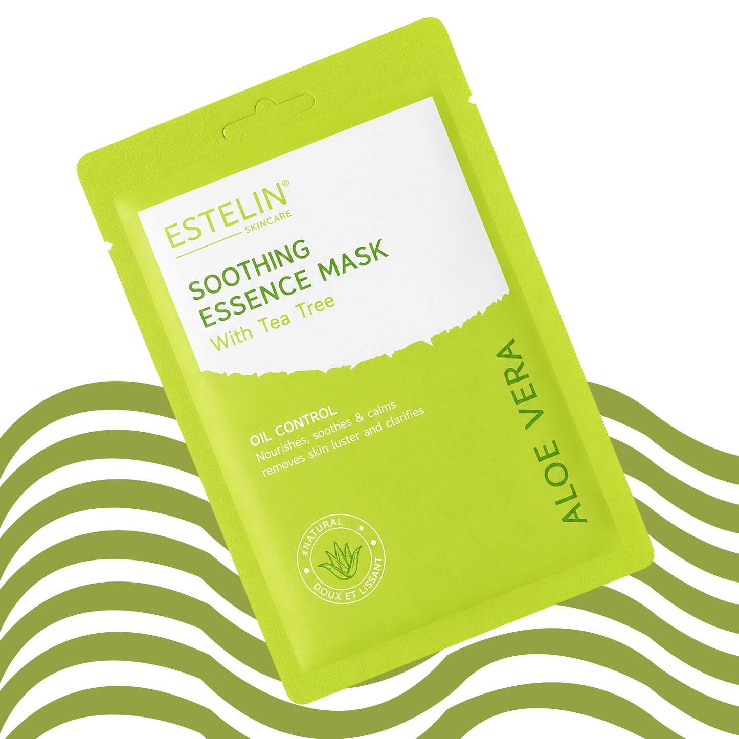 Estelin Aloe Vera Soothing Moisturizing Cream With Tea Tree